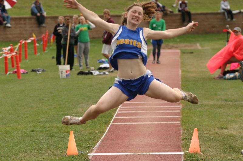 Class B Girls Long Jump (2 of 11)