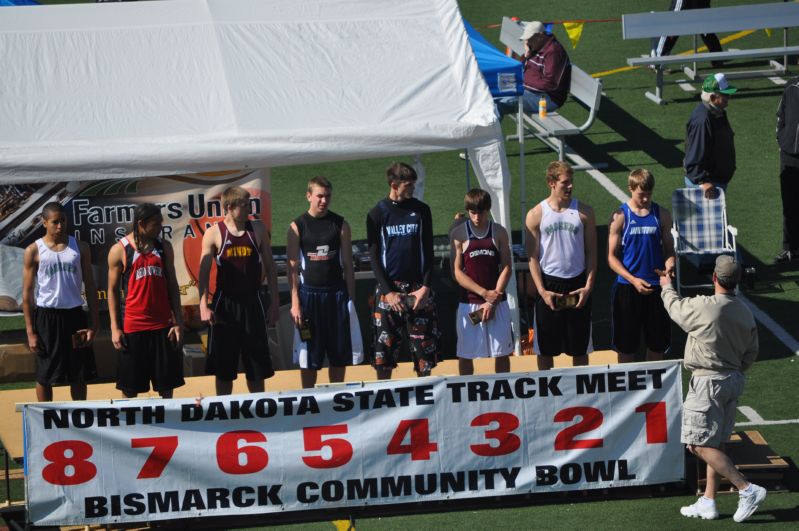 Long Jump Awardees - Boys Class A (3 of 8)