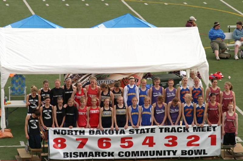 Class B Girls 3200 Relay (3 of 4)