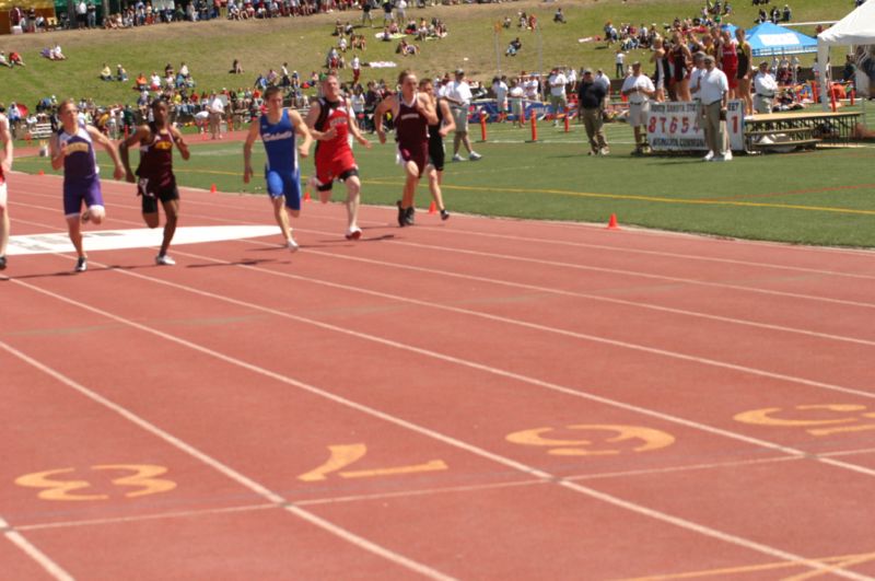 200 Meter Dash - Boys Class A (3 of 7)