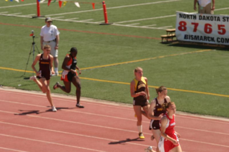 200 Meter Dash - Girls Class A (2 of 4)