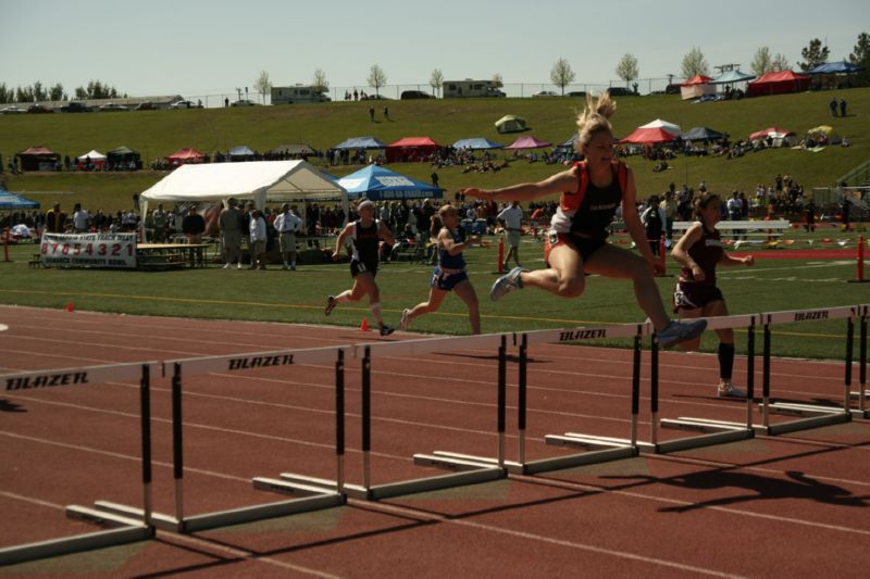 300 Meter Hurdles - Girls Class A (3 of 5)