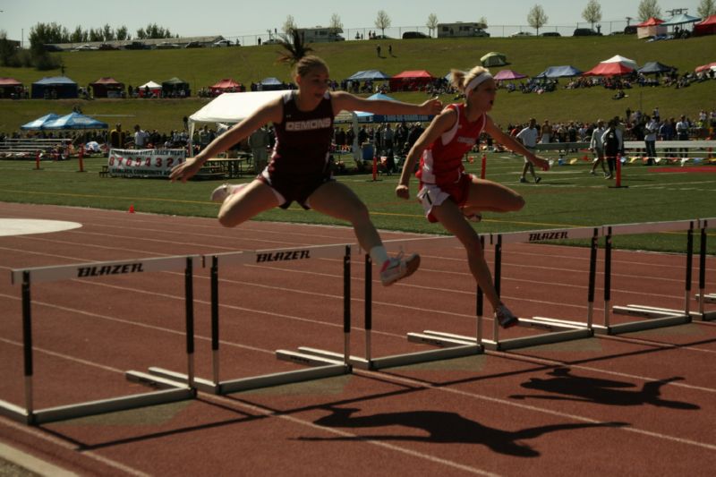 300 Meter Hurdles - Girls Class A (4 of 5)