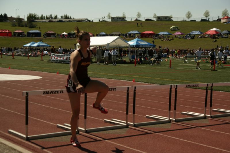 300 Meter Hurdles - Girls Class A (5 of 5)