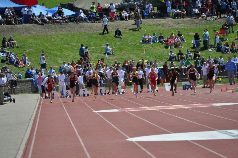 Class A Girls 100 Dash (1 of 13)