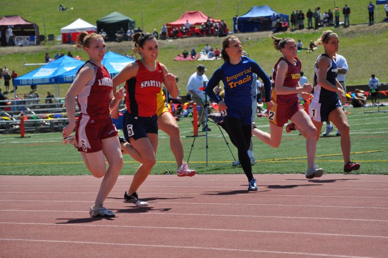 Class B Girls 100 Dash (5 of 14)